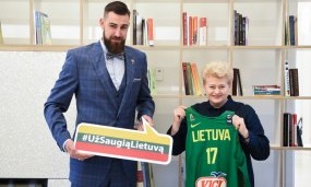 Jonui Valančiūnui – „Už saugią Lietuvą“ ambasadoriaus ženklelis