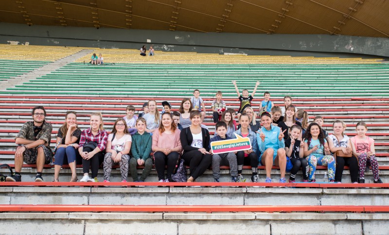 Vilniaus dienos centrų vaikams turininga vasara – su žymiais šalies sportininkais