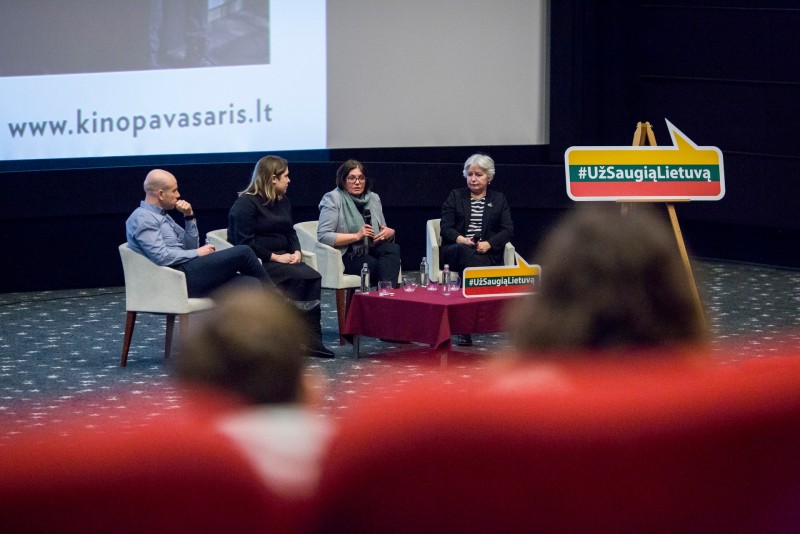 Visoje Lietuvoje vyks kampanijos „Už saugią Lietuvą“ ir „Kino pavasario“ seansai-diskusijos