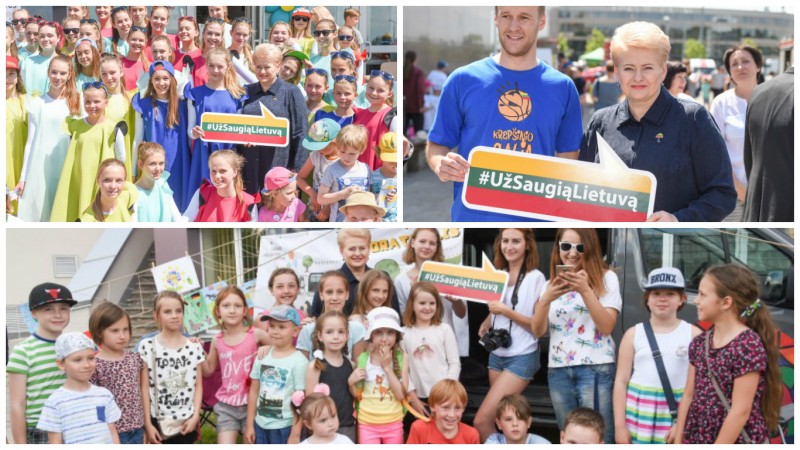 „Už saugią Lietuvą“ – turiningam vaikų laisvalaikiui vasarą