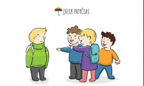 Kovai su patyčiomis – naujas interaktyvus kampanijos „Už saugią Lietuvą“ įrankis