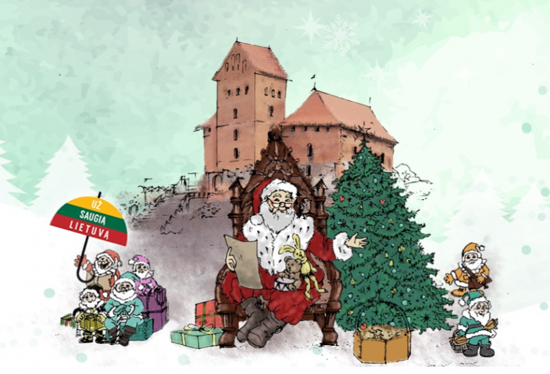 Kalėdų Senelių sostinė Trakai švęs socialiai atsakingas Kalėdas